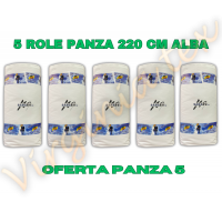 5 Role panza ALBA 150 ml x 220 cm 